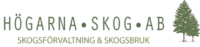 Högarna skog AB logotyp